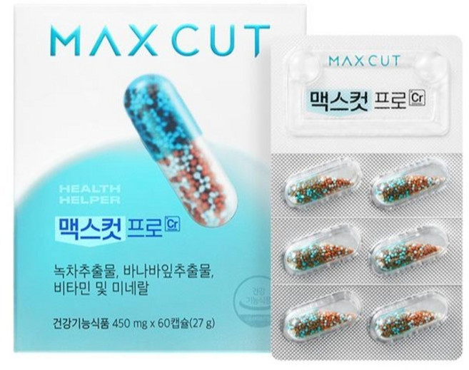 헬스헬퍼 맥스컷 프로 크롬, 60정, 1개