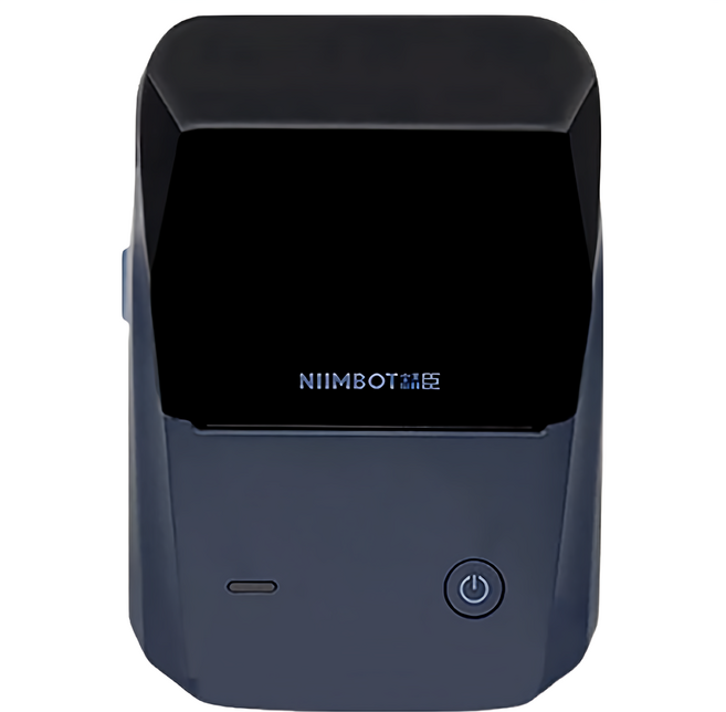 NIIMBOT 熱感應標籤機 B1, 湖藍灰, 1個