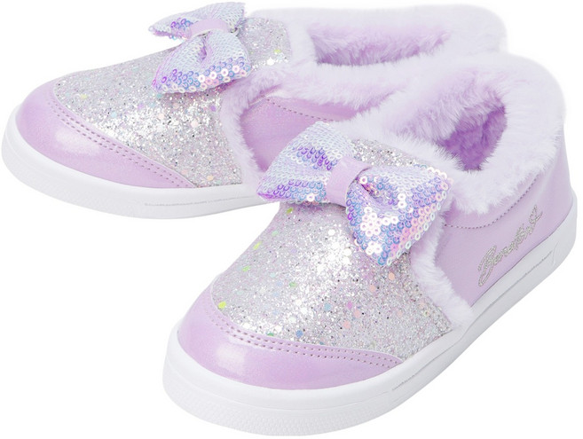 베네통키즈 스팽글 리본퍼 슬립온 QCSHQ2561