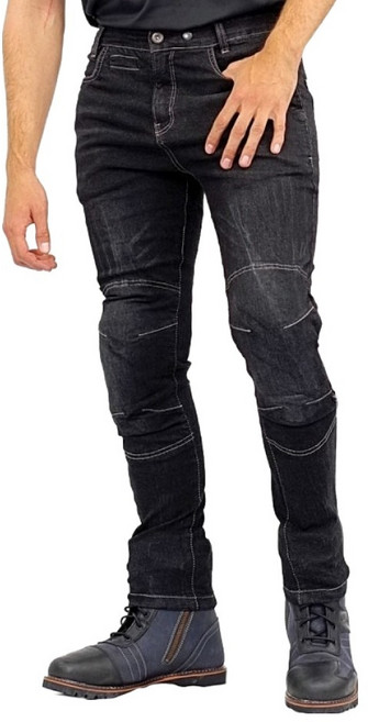 코미네 스트레치 라이딩 청바지 WJ-749R, BLACK