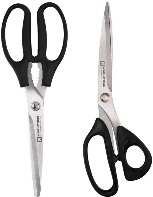 바겐슈타이거 한식 주방가위 트윈 블레이드 + 그릴커터 세트, 혼합색상, 1세트