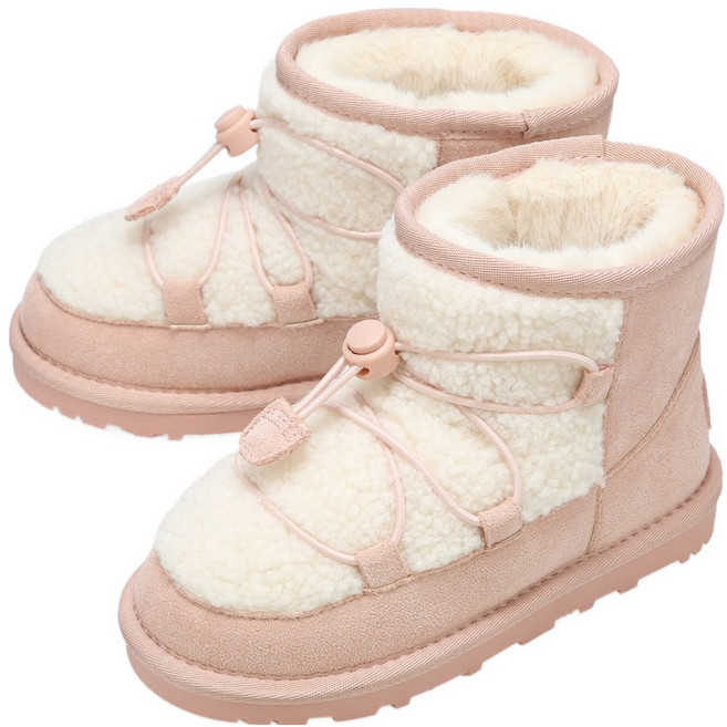 SHOOPENkids WARM UP SHOEBEAR 麂皮羊羔毛靴 HPKV8EFV4U
