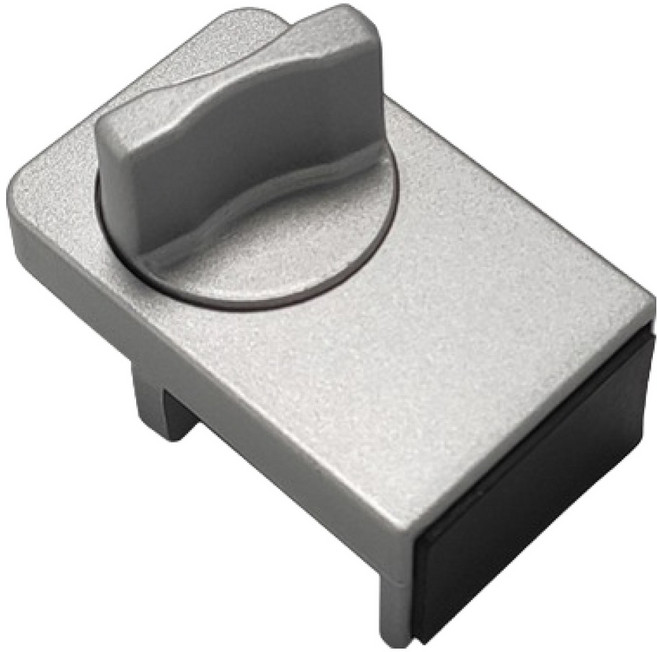 GUNU 창문 고정 안전 잠금장치, 실버, 1개