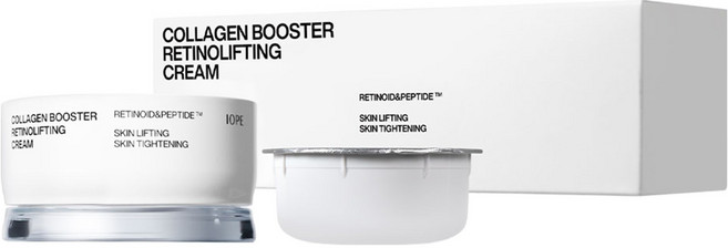 아이오페 콜라겐 부스터 레티노리프팅 탄력 크림 50ml + 리필 50ml 세트, 1세트