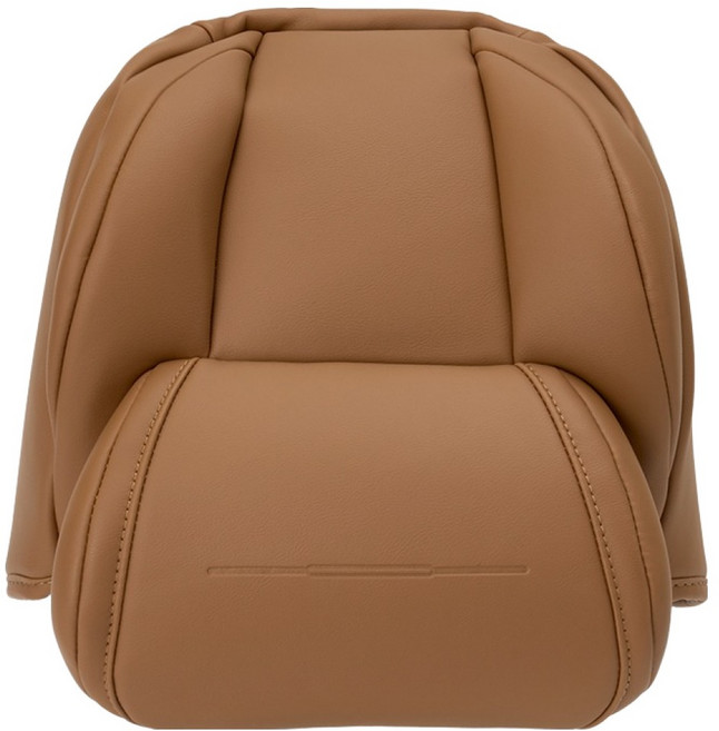 벤딕트 디 올 뉴 팰리세이드 LX3 헤드레스트 일체형 목쿠션, 1개, BROWN