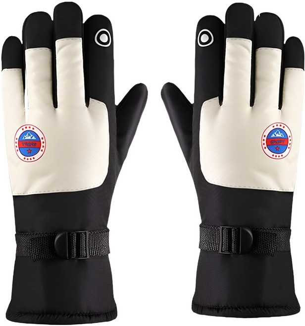 쑥쑥스토어 간편한 장갑 양손착용 세트, 검은색, 1세트