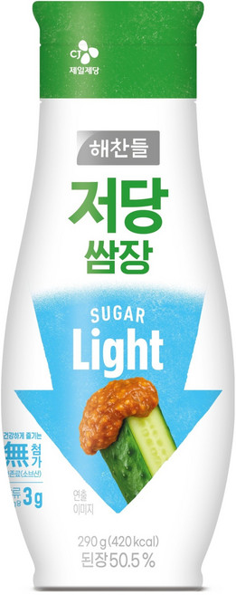 해찬들 저당 쌈장, 290g, 1개