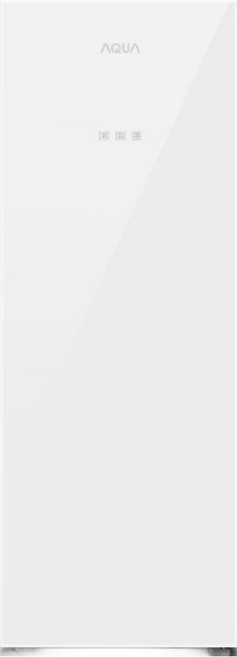 하이얼 아쿠아 슈퍼 슬림 글라스도어 80L 스탠드형 김치냉장고 방문설치, 글램 화이트, ARK80MNGW