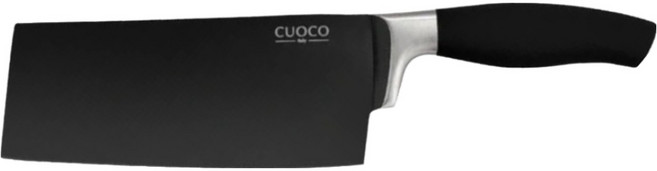 CUOCO 義大利 420粉末鋼切片刀, 1個, 黑色