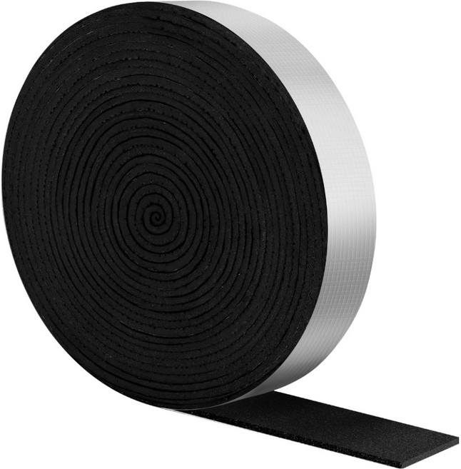 스코라 알루미늄 호일 파이프 단열 방수 배관 보온 테이프 은색 5mm x 5cm x 10m, 1개