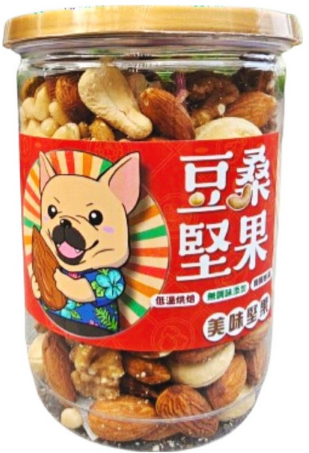 豆桑堅果 松子四種綜合堅果, 1個, 270g