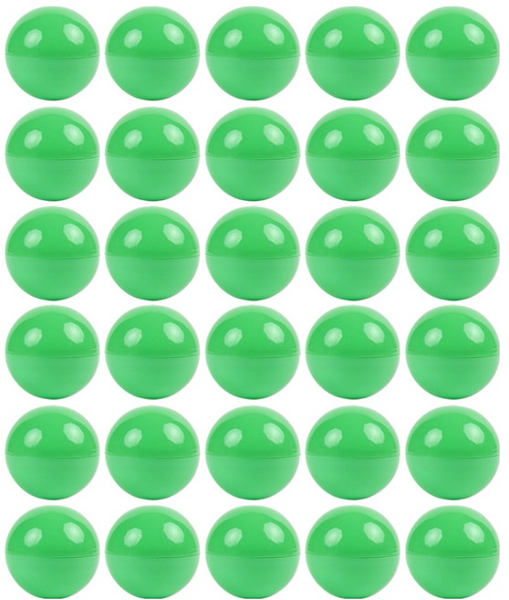 슈퍼쌤 뽑기용 원형 캡슐토이 초록 소, 30개