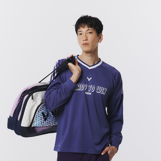 빅터 남녀공용 GAME FLOW 배드민턴 긴팔 상의 T-5510