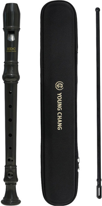 HDC영창 소프라노 저먼식 리코더 HYRS-301G, 1개, 블랙