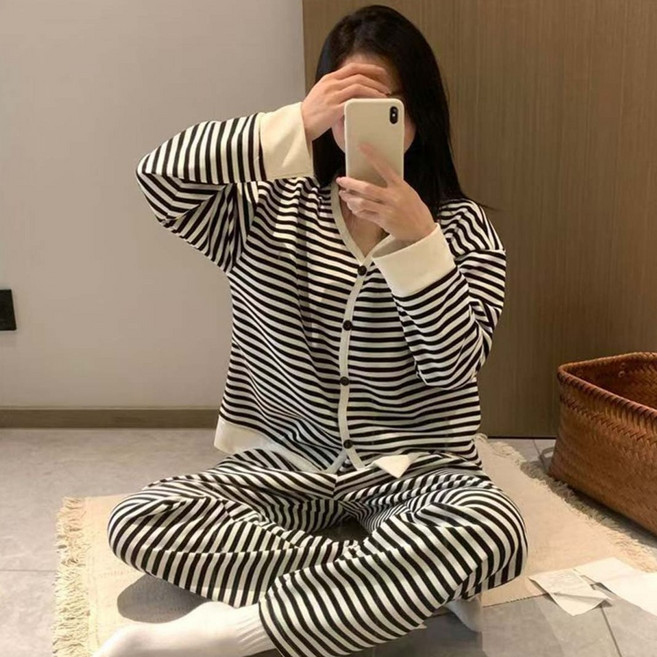 투이스타 여성용 루즈핏 잠옷