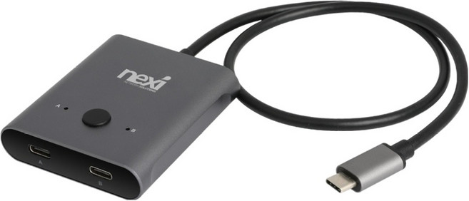 넥시 USB C type 양방향 선택기 NX1304, 1개