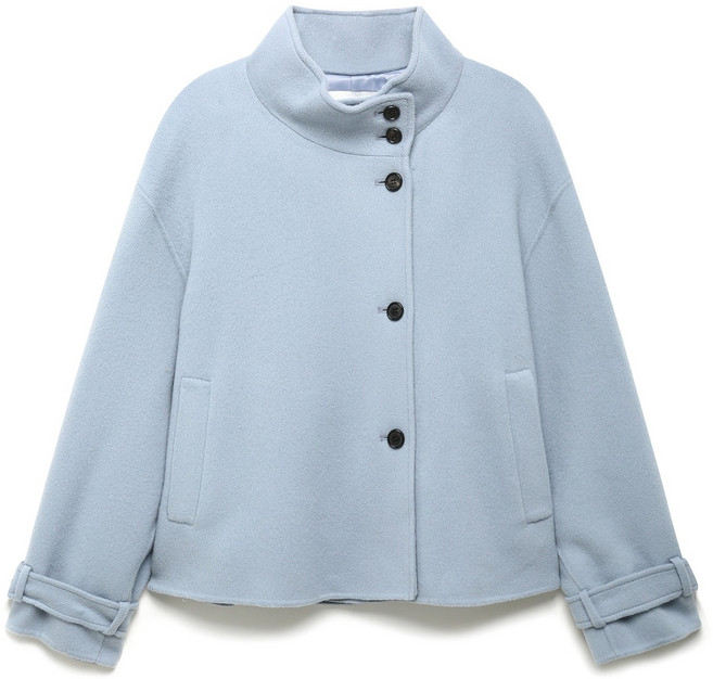 나이스클랍 여성용 밴드넥 핸드메이드 자켓 N244MWCA42