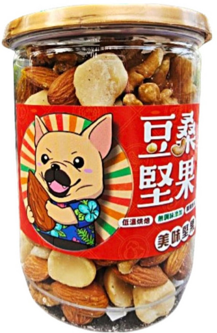 豆桑堅果 夏豆三果綜合堅果, 1個, 260g