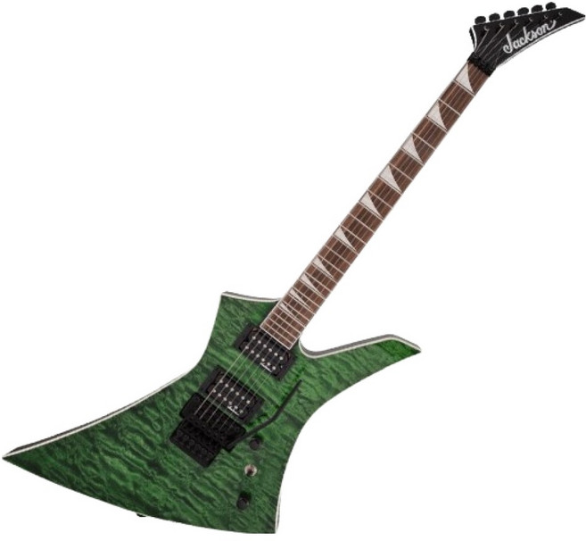 Jackson X Series Kelly KEXQ + 10종 세트, Trans Green, 1세트, 2919904587