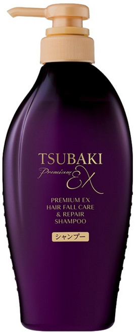츠바키 프리미엄 EX 헤어폴케어 리페어 샴푸 까멜리아향, 450ml, 1개