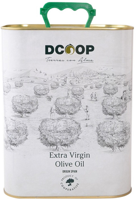 Dcoop 特級初榨橄欖油, 1個, 3L