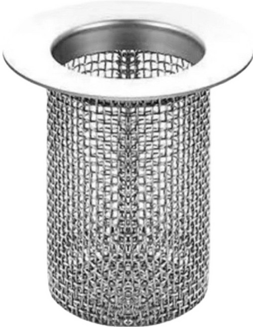 온예리 세면대 욕조 스테인리스 배수구 필터, 실버