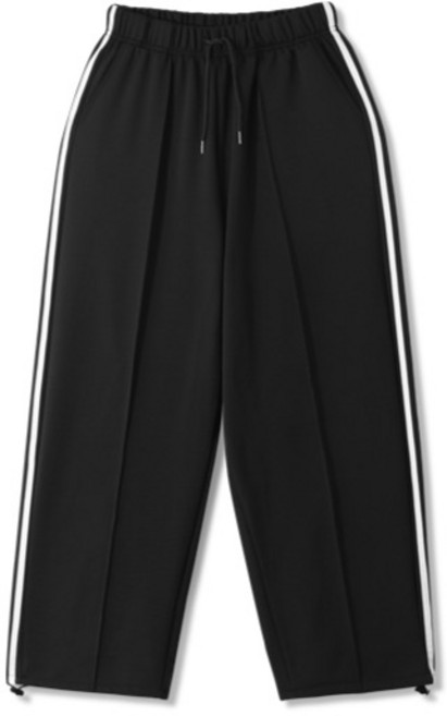 엠엔씨 남녀공용 두줄트랙 와이드핏 트레이닝 팬츠 MDIP666LJ