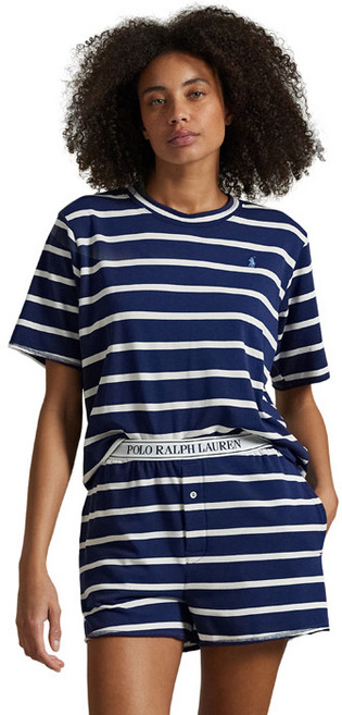 폴로랄프로렌 여성용 클럽 테리 숏 이지웨어 상하의 세트 4P8029