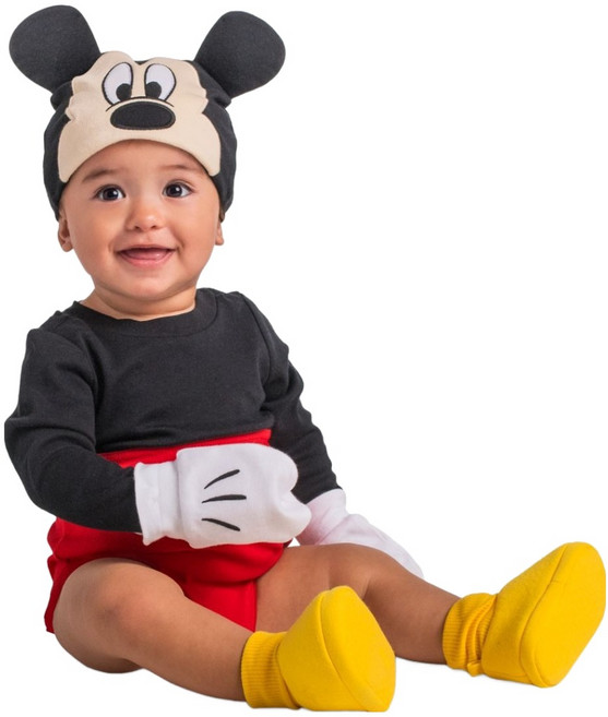 디즈니스토어 유아용 미키와친구들 미키마우스 바디수트