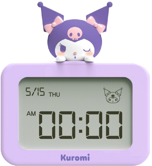 ROYCHE 三麗鷗角色公仔迷你鑰匙圈桌鐘, 酷洛米