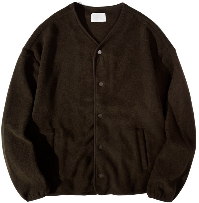 엠엔씨 남녀공용 후리스버튼 가디건 MDJK122TE