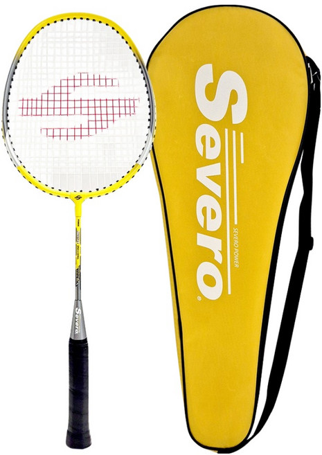 세베로 매트3.0미니 배드민턴 라켓 + 풀커버 옐로우, 1개