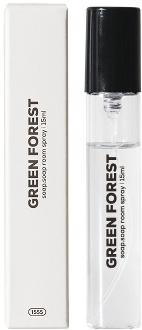 1555 소프소프 룸스프레이 그린 포레스트 본품, 1개, 15ml