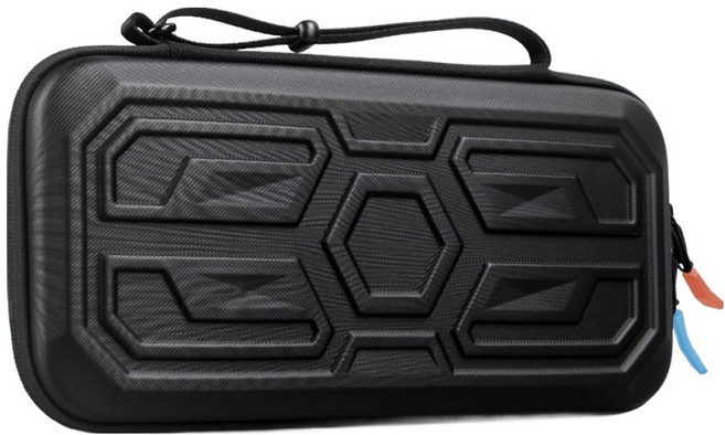호후 닌텐도 스위치2 쉴드백 EVA 하드쉘 파우치 수납 보관 케이스, 블랙, 1개