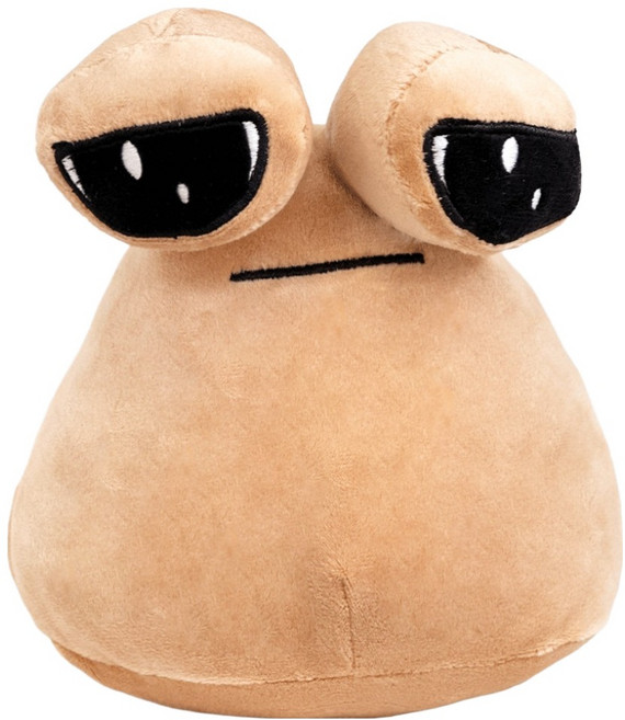 데미무드 슬픈 눈 달팽이 인형 필통, 베이지, 1개