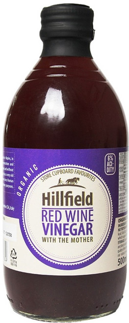 힐필드 유기농 레드와인 식초, 1개, 500ml