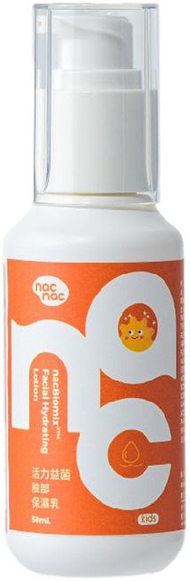 nac nac 活力益菌臉部保濕乳, 1個, 50ml