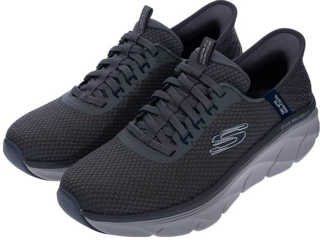 SKECHERS 男款 瞬穿舒適科技 D'LUX WALKER 2.0 W楦運動鞋 232465GYNV