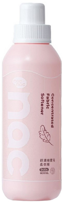 nac nac 超濃縮嬰兒柔衣精, 1瓶, 600ml