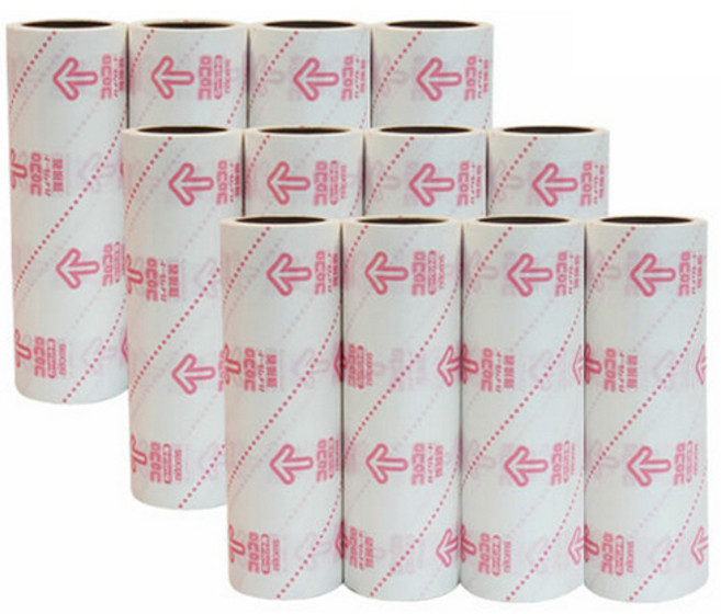 고로고로 초강력 테이프 크리너 리필, 12개