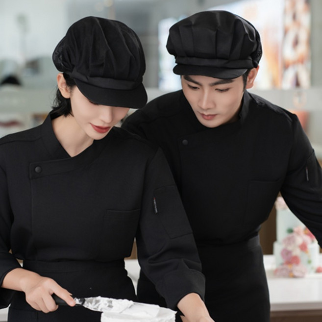 러빙랩 남녀공용 긴팔 조리복 발수 쉐프복