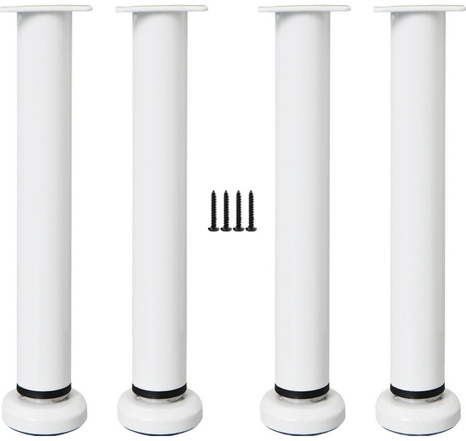 스태빌 폴리노 가구 다리 25~43cm, 화이트, 4개