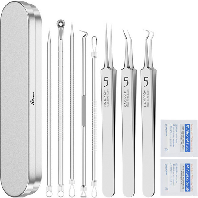 닥터케어프로 피지 압출기 8종 세트, 1세트