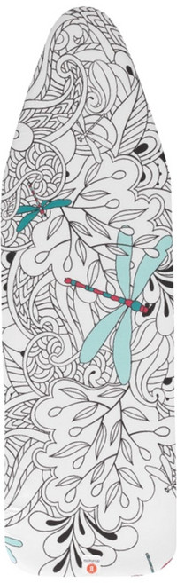 브라반티아 다리미판 커버 B형 드래곤플라이 124 x 38 cm, 혼합색상, 1개