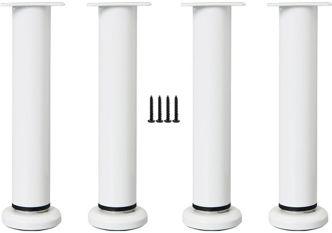 스태빌 폴리노 가구 다리 18~31cm, 화이트, 4개