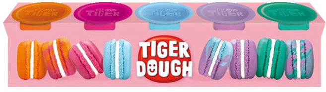 마이리틀타이거 유아용 도우 촉감놀이 클레이, 파스텔팩, 85g, 1세트