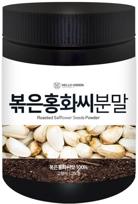 헬로우그린 볶은 홍화씨 분말, 250g, 1개
