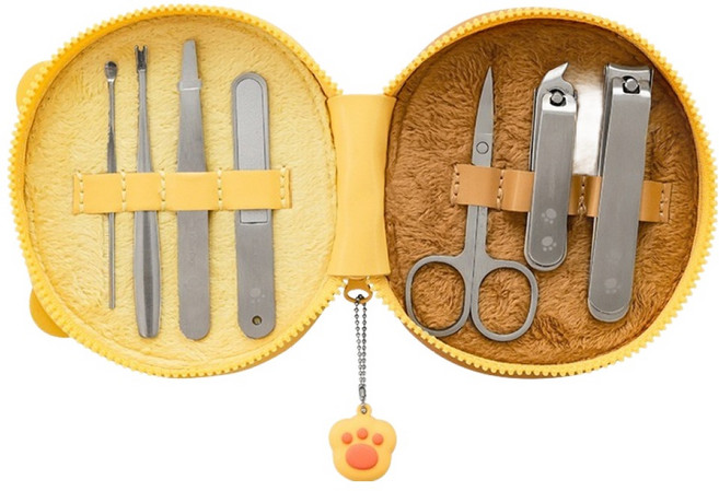 카카오프렌즈 춘식이 손톱깎이 세트, 1세트, 혼합색상