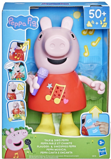 해즈브로 말하고 노래하는 페파피그 G0518, 1개, 혼합색상
