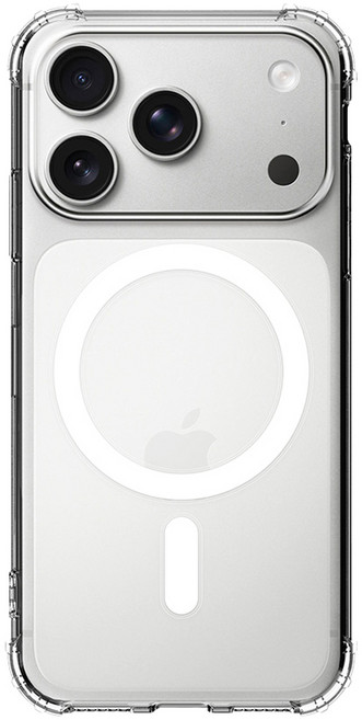 YADI 亞第 Apple iPhone 17 Pro 6.3吋 專用 透明磁吸空壓手機保護殼 MSB4-AP-IP17PRO